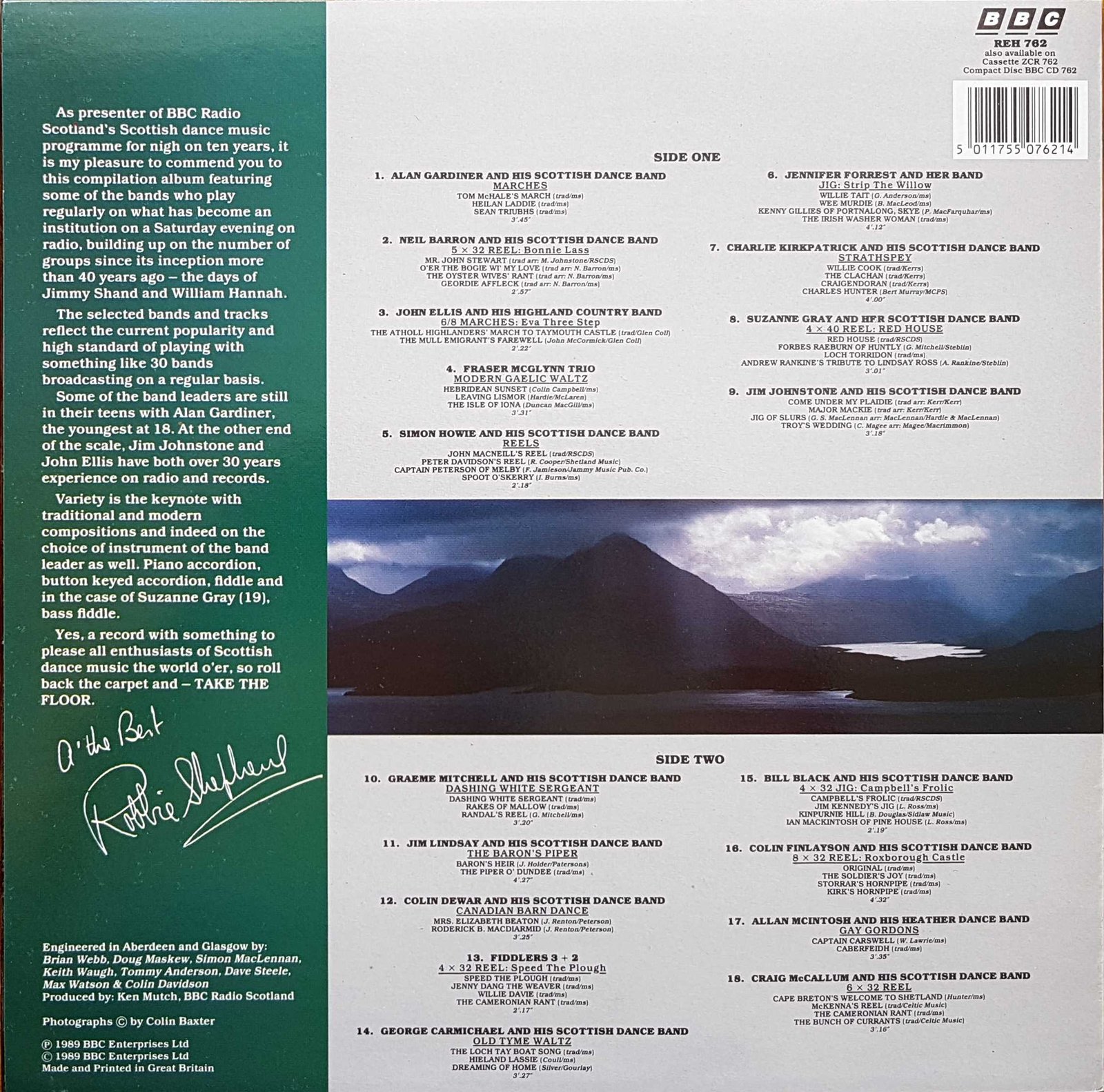 Back cover of REH 762